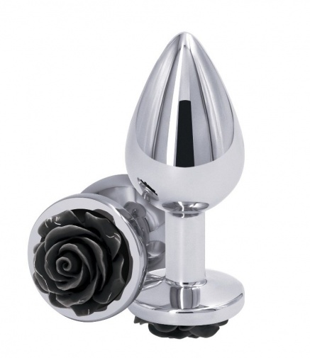 NS Novelties - Rose Buttplug M - Black photo