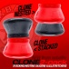 Oxballs - Clone Duo 箍睾环 - 红/黑色 照片-5