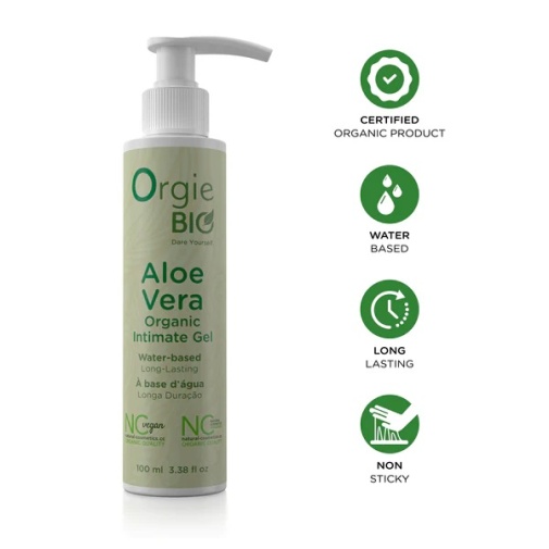 Orgie - Bio Organic Intimate Gel - Aloe Vera - 100ml photo