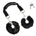 Master Series - Handler Furry Handcuffs - Black photo