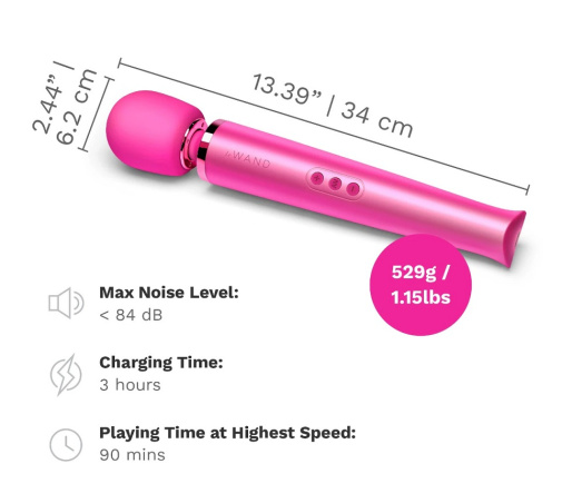 Le Wand - Rechargeable Wand - Magenta 照片