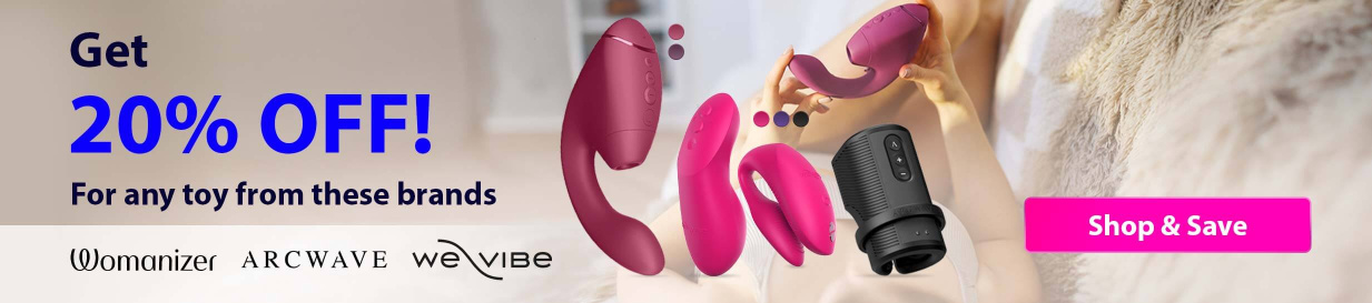 Christmas Womanizer, We-Vibe, Arcwave -20%