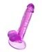 A-Toys - Celiam 弹性可弯曲仿真阳具 20.5cm - 紫色 照片