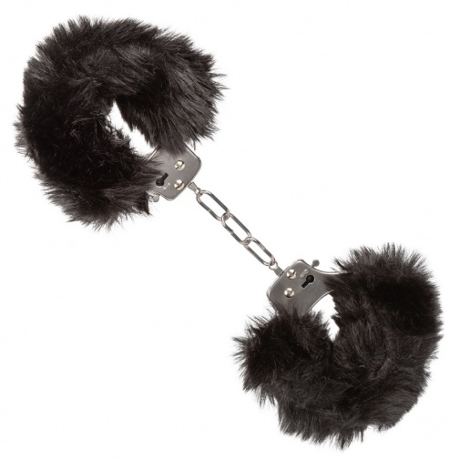 CEN - Ultra Fluffy Furry Cuffs - Black 照片