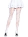 Leg Avenue - Chantilly Floral Lace Tights - White photo-2