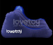 Lovetoy - 充气式沙发 - 蓝色 照片-4