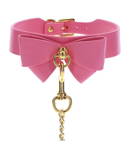 Taboom - Malibu Collar w Leash - Pink  照片