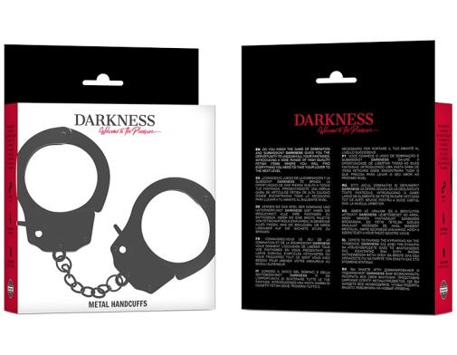 Darkness - 金属快感手扣 - 黑色 照片