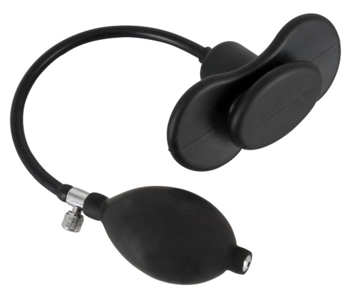 Bad Kitty - 蝴蝶形充氣式口枷 - 黑色 照片