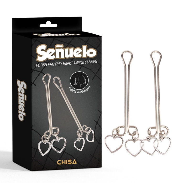 Chisa - Heart Nipple Clamps photo
