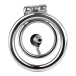 FAAK - Chastity Cage w Urethral Plug - Silver 照片-2
