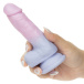 CEN - First Time Ombre Dong Dildo - Pink/Purple photo-5