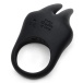 Fifty Shades of Grey - Sensation Rabbit Vibro Ring - Black photo-4