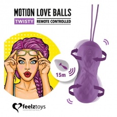 Feelztoys - Remote Controlled Motion Love Balls Twisty photo