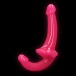 RealRock - 6" Glow Strapless Strap-On - Pink 照片-4