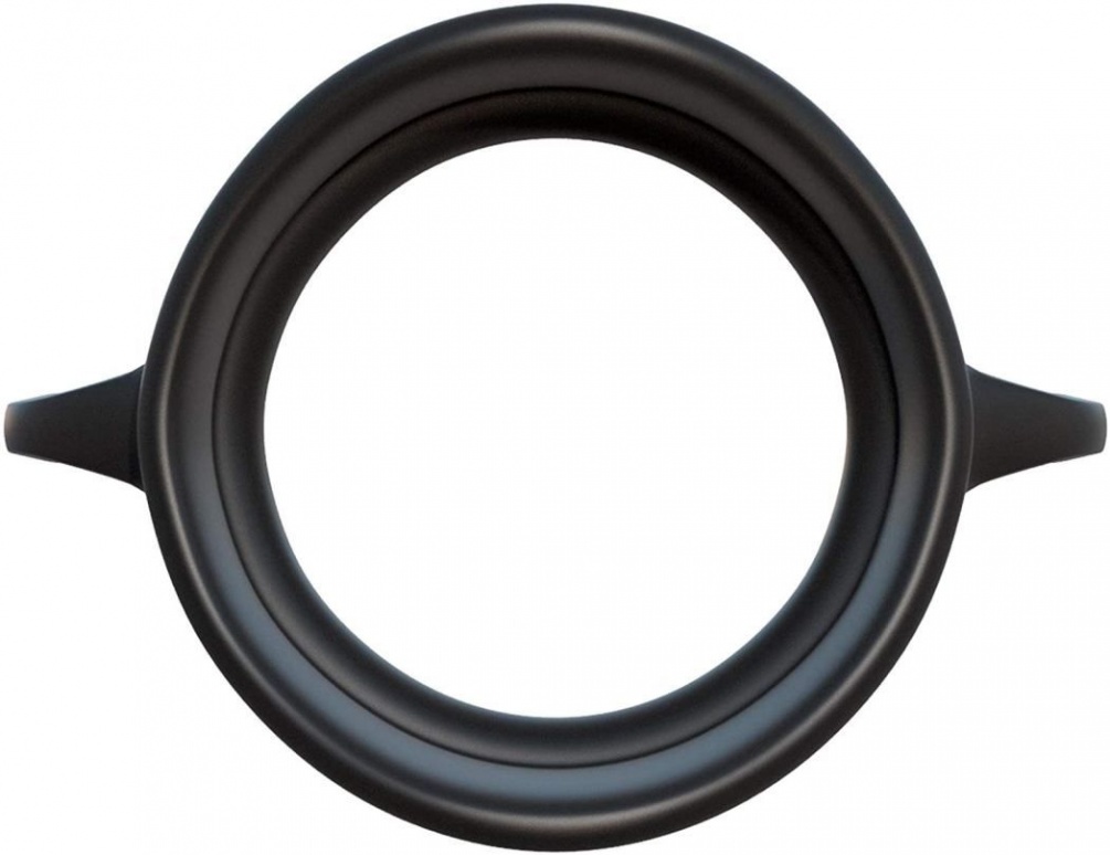 When you’re looking for the ultimate tug on your testicles, ... Pipedream - Silicone Ball Stretcher - Black photo-2