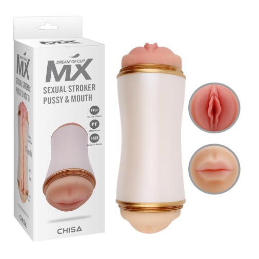 Chisa - 陰部及嘴巴 雙穴自慰器 照片