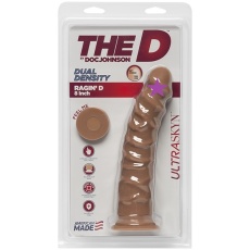 Doc Johnson - 8" Ragin D Realistic Dildo - Caramel photo