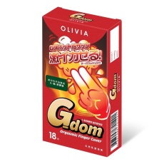 Olivia - G-dom Orgasmic Finger Condoms 18's Pack photo