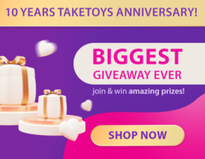 The Sixth Giveaway in Celebration of TakeToys' 10th Anniversary! The Sixth Giveaway in Celebration of TakeToys' 10th Anniversary!