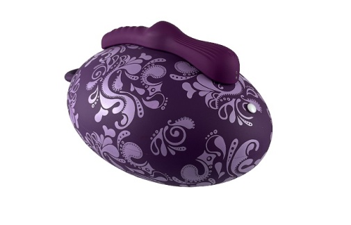 Bouncy Bliss - Flow Vibro Grinder Pillow - Purple photo