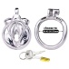 FAAK - Pussy Metal Chastity Cage 45mm - Black photo-5