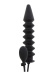 Hidden Desire - Expert Ribbed Inflatable Plug - Black 照片-3