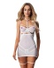 Obsessive - Arrowel Chemise - White - L/XL photo