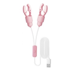 Magic Eyes - Chichikuri Pinch Vibro Clamps - Pink photo