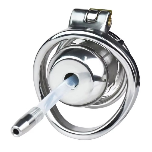 FAAK - Butterfly Chastity Cage w Catheter 45mm photo