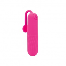 Bullet 4 Love - Rechargeable Vibe w Tail - Pink photo