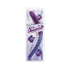 Icon Brands - Shades Jelly 双头假阳具 - 蓝/紫色 照片