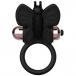 Coquette - Butterfly Vibro Ring - Black photo-2