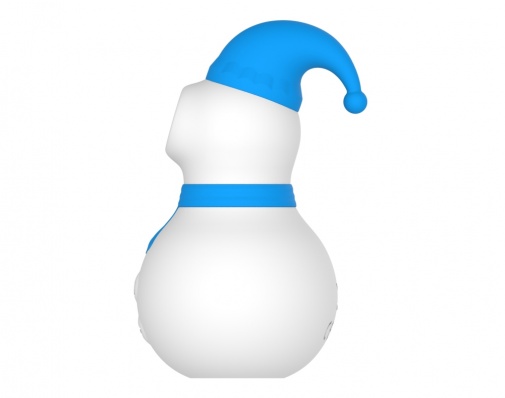 Chisa - Snowman Sucking Massager - Blue photo