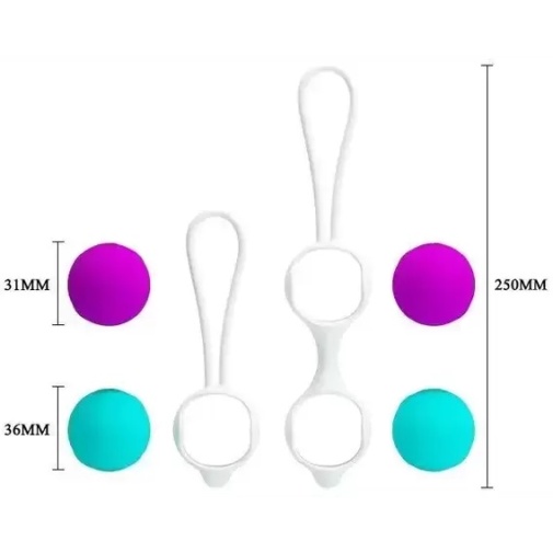 Baile - Vaginal balls - Purple/Blue 照片