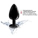 Dorcel - Metal Diamond Anal Plug L - Black photo-4