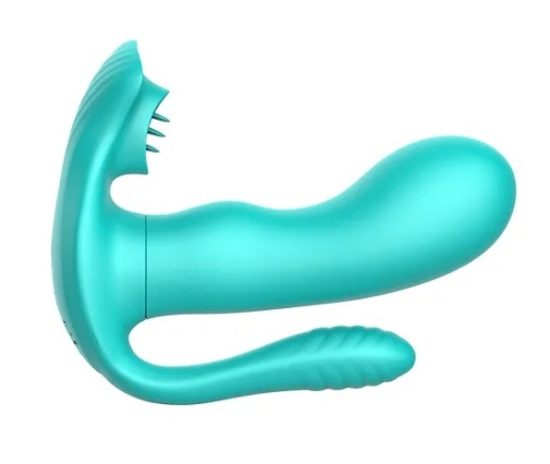 Secwell - Mermaid Heating Vibrator - Blue  photo