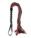 Sportsheets - Saffron Braided Flogger - Red/Black photo-3