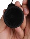 Trinity Vibes - Deluxe 10 Mode Silicone Penis Head Teaser - Black photo-3