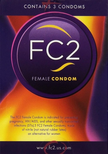 FC2 - 女性用安全套 3片装 照片