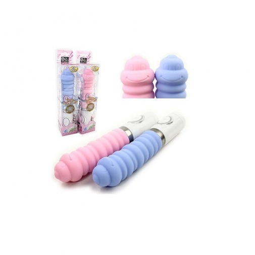 Mode Design - Silicone Benderman Vibrator Type-A - Pink photo