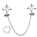 FAAK - Heart Nipple Clamps - Silver photo-6