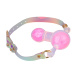 FAAK - Crystal Bite Ball Gag L - Pink 照片
