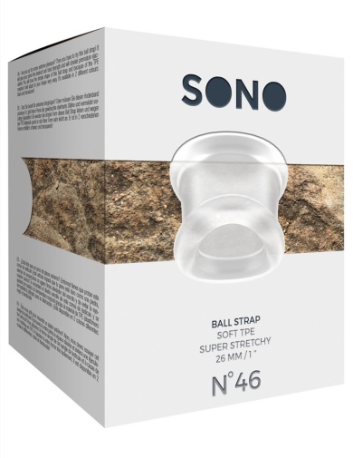 Sono - #46 Ball Strap - Clear photo