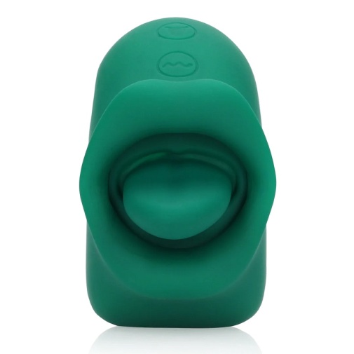 Loveline - Licking Vibro Clit Stimulator - Green 照片