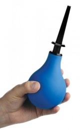 CleanStream - 優質單向灌腸泵套裝 - 藍色 照片