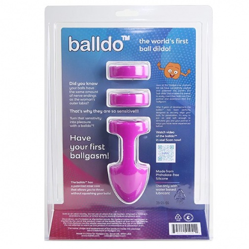Balldo - 睾丸環入門套裝 - 紫色 照片