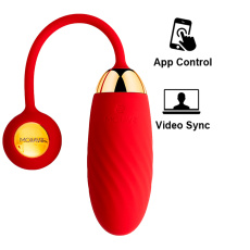 SVAKOM - Ella Neo Interactive Egg Vibrator - Red photo