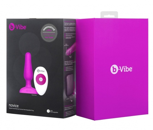 B-Vibe - 入門後庭塞 - 紫紅色 照片