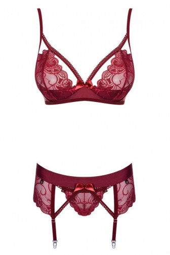 Obsessive - Wonderia Set 3 pcs - Ruby - S/M photo